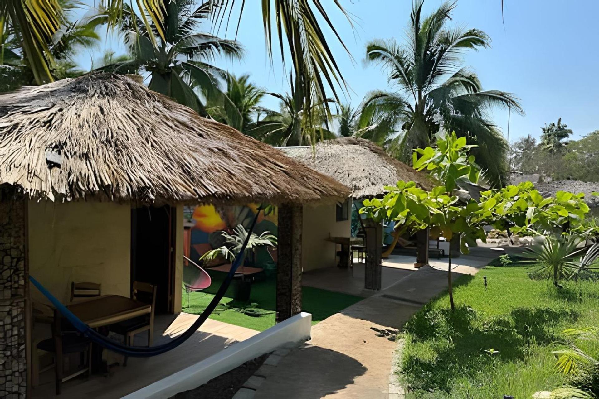 Casa Las Palmas Playa La Saladita Zihuatanejo Dış mekan fotoğraf