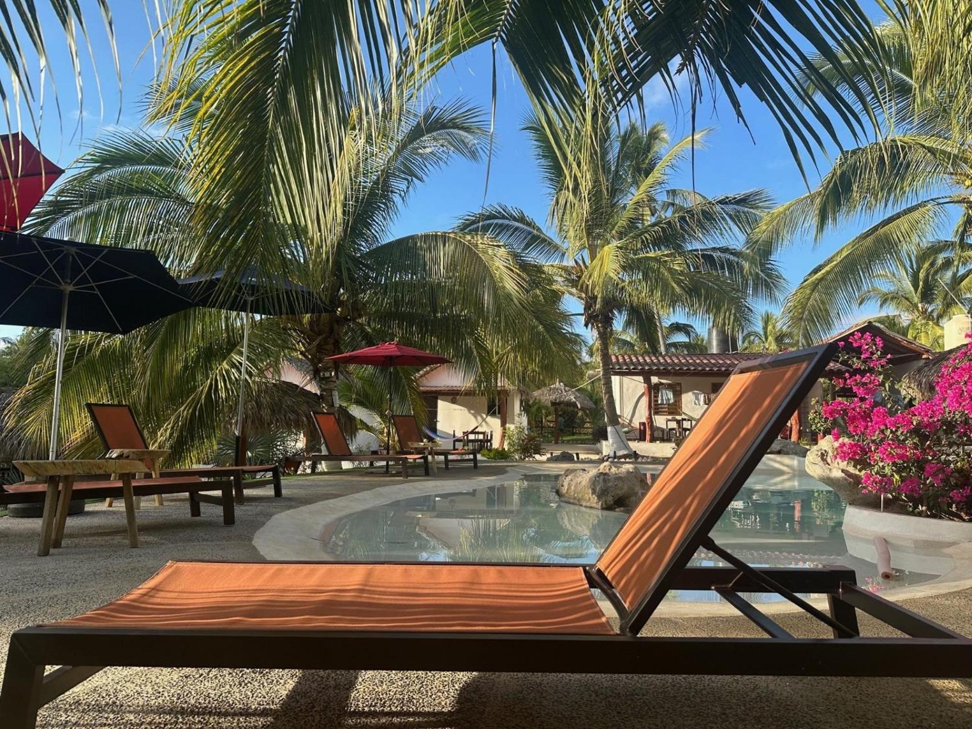 Casa Las Palmas Playa La Saladita Zihuatanejo Dış mekan fotoğraf